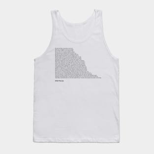 Edith Wharton Quotes Tank Top